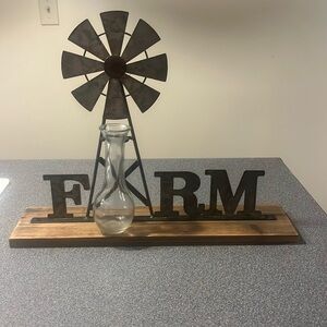 Farmland home decor.